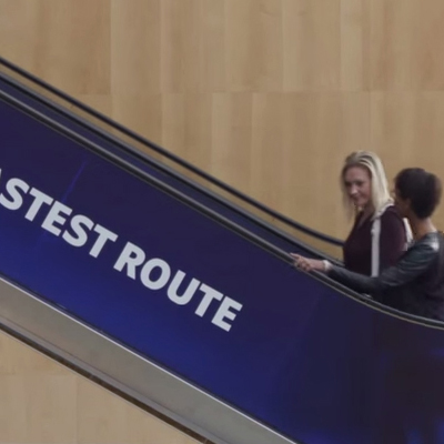 SAS sätter fart på Arlandas rulltrappor.